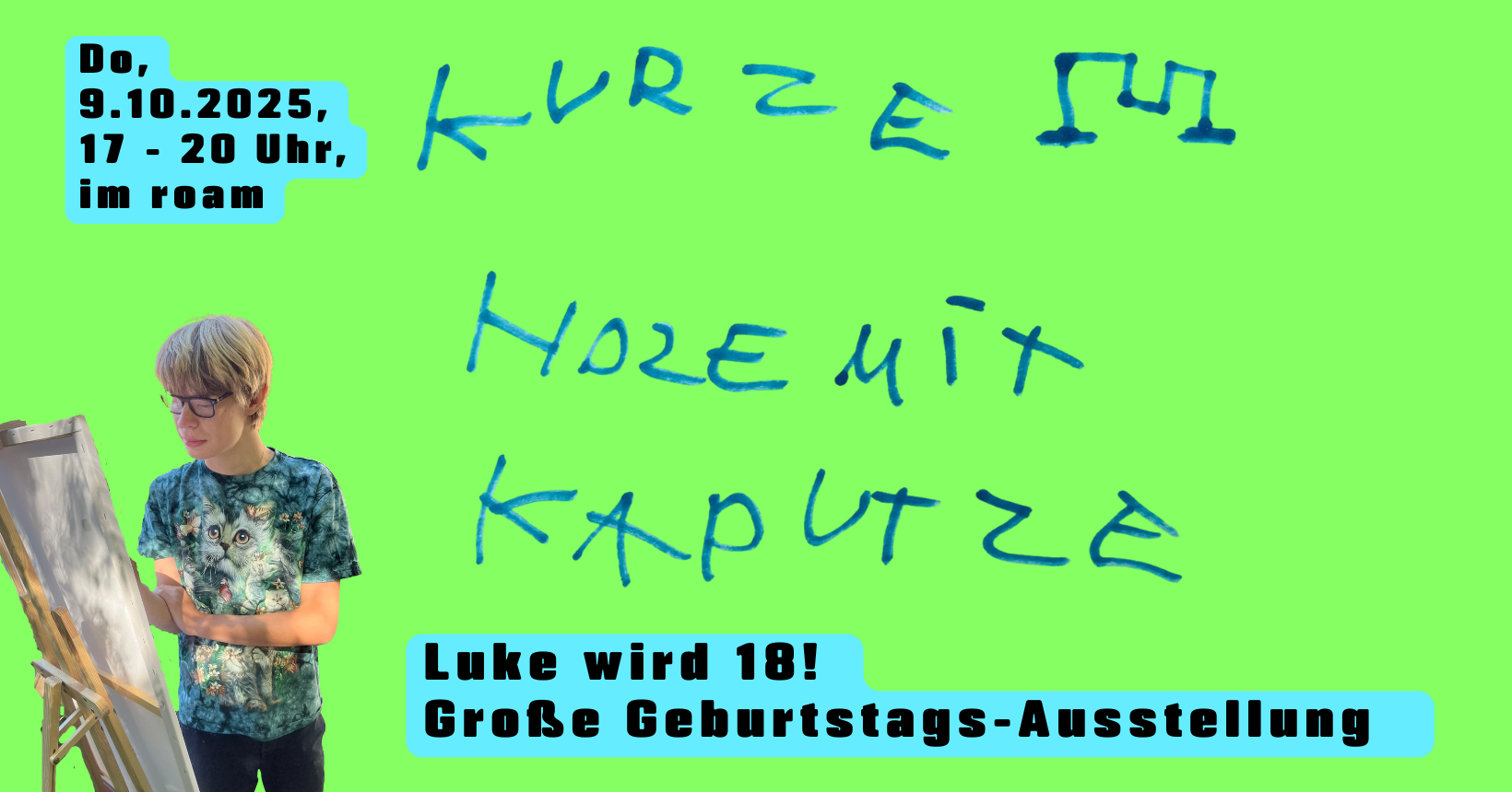 LUKE VELTEN: KURZE HOSE MIT KAPUTZE